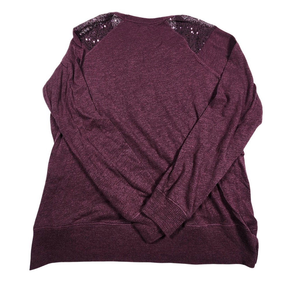 Democracy Sequin Shoulder Pullover Top Women's Sm… - image 5